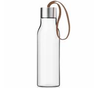 Bouteille d'eau 500 ml, sangle mocca, plastique, Eva Solo