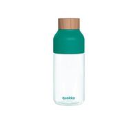 Quokka Bouteille d'eau Ecozen Ice Pine Green Bouchon bambou 570 ml