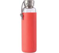 Bouteille d'eau 600 ml, corail, verre, Black+Blum