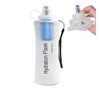 Bouteille d'Eau avec Filtre Gourde Outdoor Pliable 1000 ml avec Filtre