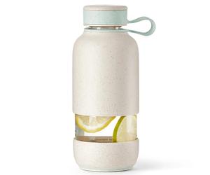 Bouteille d'eau BOTTLE TO GO 600 ml, crème, Lékué