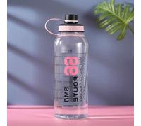 Bouteille d'eau - Bouteille de sport Bouteille d'eau - Support d'hydratation - Couverture de poussière lacatoire - 500 g - Rose