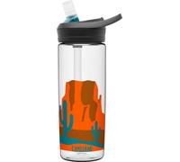 Bouteille d'eau Camelbak Eddy+ 600 ml, Deep Desert - Clear Orange