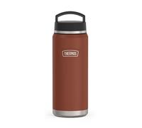 Bouteille d'eau en acier inoxydable avec couvercle vis, 1,2 l, selle