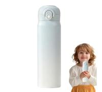 Bouteille d'eau en acier inoxydable de 500 ml - Tasse à dégradé thermique pour voyage, sport, café, femme et enfant