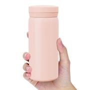 Bouteille d'eau en acier inoxydable isolée, format mini, 200 ml (rose)