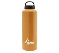 Bouteille d'eau en aluminium 1L - LAKEN - Modèle 33-OR - Aluminium léger - Contenance 1L - Bouchon à vis - Col large