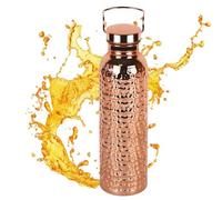Bouteille d'eau en cuivre | Verres isolés portables en acier inoxydable | Bouteille en cuivre pour eau potable, pour Camping, randonnée, , extérieur, intérieur, maison, cuisine