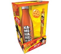 Bouteille d'eau en métal Dragon Ball Z - PYRAMID INTERNATIONAL - Puissance Saiyan - Orange et blanc - 540ml