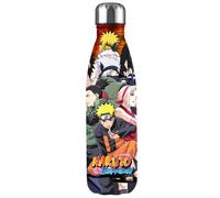 Bouteille d'eau en métal isotherme Naruto Shippuden - Personnages de Konoha - 500ml