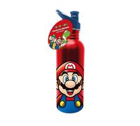 Pyramid International Bouteille d'eau métal Super Mario (Mario) 700 ml produit officiel Noir