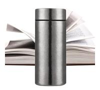 Bouteille d'eau en titane - Mini anti-fuite chaud froid | Flacon de voyage antibactérien ultraléger isolé sous vide de 200 ml | Bouteille de cyclisme portable pour camping, randonnée | pour une utilis