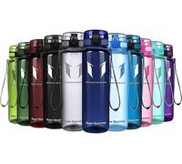 Bouteille d'eau en Tritan, 1000 ml, colorée en bleu méthyl, sans BPA