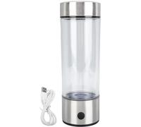 Bouteille d'eau enrichie en hydrogène, rechargeable, avec une concentration de 1500 ppb