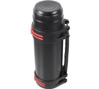 Bouteille d'eau Extérieure 2l en Acier Inoxydable Noir | Design Mode, Ouverture Rapide, Double Couvercle, Fond Épaissi, Usage Outdoor, Format 2 Litres