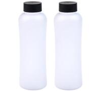 Bouteille d'eau Ibzoa® en Tritan, 750 ml, lot de 2, sans BPA, réutilisable, avec un couvercle étanche sans caoutchouc ni silicone, lavable au lave-vaisselle, idéale pour le sport et les voyages