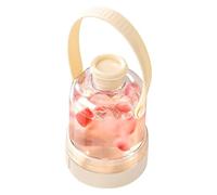 Bouteille d'eau isotherme pour boissons froides, en acier inoxydable avec couvercle anti-fuite, double paroi sous vide pour l'extérieur, , gym, bureau, hydratation, garde les boissons froides