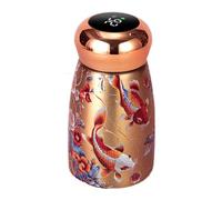 Bouteille d'eau isotherme pour, petit gobelet de poche pour femme en acier inoxydable - Bocaux alimentaires isothermes pour café, thé, lait, jus, hiver, voyage, camping, bureau, école