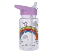 Bouteille d'eau pastique tritan avec paille Kiub (Le Petit Prince l'arc-en-ciel)