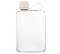 Bouteille d'eau plate - 500 ml - Bouteille d'eau pour boissons - Bouteille d'eau pour le sport, les voyages en plein air, l'été, le fitness, le camping en plein air, la randonnée