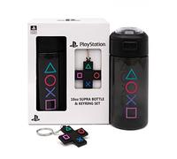 Bouteille d'eau PlayStation Bouteille de sport 18 oz et cadeau porte-clés Adulte