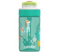 Bouteille d'eau pour enfants LAGOON 400 ml, discothèque zoo, tritan, Kambukka