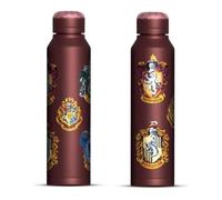 Harry Potter - Bouteille d'eau en métal slim "Blasons" 530ml