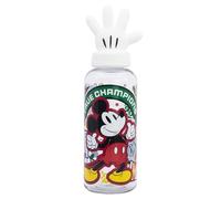 Bouteille d'eau réutilisable pour garçons et filles en plastique avec motif enfant avec bouchon de figurine 3D et capacité de 560 ml de Mickey