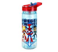 Bouteille d'eau Spidey and His Amazing Friends de 580 ml pour enfants, en Tritan durable, réutilisable, sans BPA