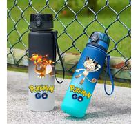 Bouteille d'eau sportive Pokémon Pikachu Charizard 650 ml, Bulbasaur Squirtle, bouteilles d'eau pour le voyage, le cyclisme, la randonnée, la salle de sport PKQ23