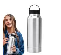 Bouteille d'eau sûre - Bouteille de sport isotherme, gobelet en acier | Compartiment de rangement inférieur , carafe isotherme à double paroi scellée sous vide pour objets de valeur