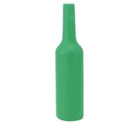 Bouteille d'entraînement pour barista, en silicone, de couleur verte, avec sac de transport