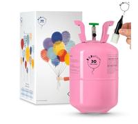 Bouteille d'hélium, 30 ballons, rose B&Helium