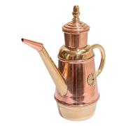 Bouteille d'huile d'olive, 400 ml, rétro, classique, fabriquée à la main, bouteille d'huile d'olive en cuivre, anti-fuite, pour cuisine, pizzas et boulangerie