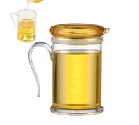 Bouteille distributrice d'huile de 400 ml avec poignée antidérapante et | Distributeur d'huile d'olive portable pour sauce, sirop, maison, comptoir, garde-manger, appartement, camping