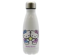 Bouteille en acier inoxydable Cyp Brands Hello Kitty GÃ©meaux Blanc 6,5x6,5x21,8 cm