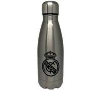 CyP Brands Real Madrid Bouteille d'eau en acier avec fermeture hermétique Couleur acier 550 ml Produit officiel