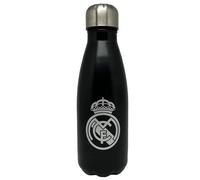 Bouteille en acier inoxydable Cyp Brands Real Madrid Noir 6,5x6,5x21,8 cm