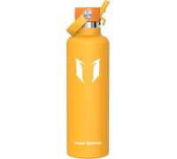Bouteille en acier inoxydable de 1000 ml, modèle C-Mango FlipFlow, avec paille, sans BPA, thermos