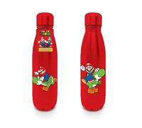 Bouteille en Acier Inoxydable Mario Et Yoshi 540Ml