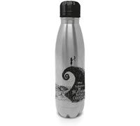 Pyramid International The Nightmare Before Christmas Bouteille d'eau en métal pour enfant Motif silhouette 540 ml Produit officiel