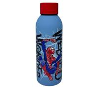 Bouteille en acier inoxydable Spiderman Marvel gourde avec bouchon dévissable accessoire pour enfants garçons et adultes 500 ml