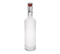 Bouteille en verre 1.000 ml 'Optima Hydrosommelier', ouverture : fermeture à levier