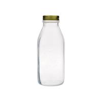 Bouteille en verre 1.000 ml 'Quattro Stagioni', ouverture : bouchon à vis