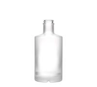 Bouteille en verre 500 ml « Caroline », givrée, ouverture : GPI 33