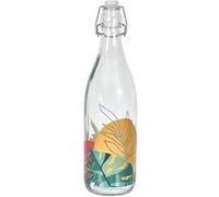 Bouteille en verre à clapet d'un litre paradis exotique - ANTILLES - ALTOBUY Transparent
