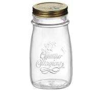 Bormioli Rocco - Bouteille pour jus de Fruits 40 vec Bouchon - Inscription Quattro Stagioni (français Non Garanti)