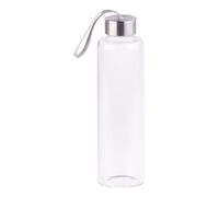 Bouteille en verre borosilicate - PEARL - 550 ml - Blanc - Multisport - Étanche