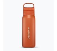 LifeStraw - Gourde filtrante Go 2.0 Stainless Steel - Acier inoxydable isolée 1 l - Kyoto Orange