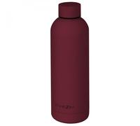Bouteille, gourde isotherme chaud ou froid en acier inoxydable, réutilisable - 500 ml - Bordeaux - Vivezen